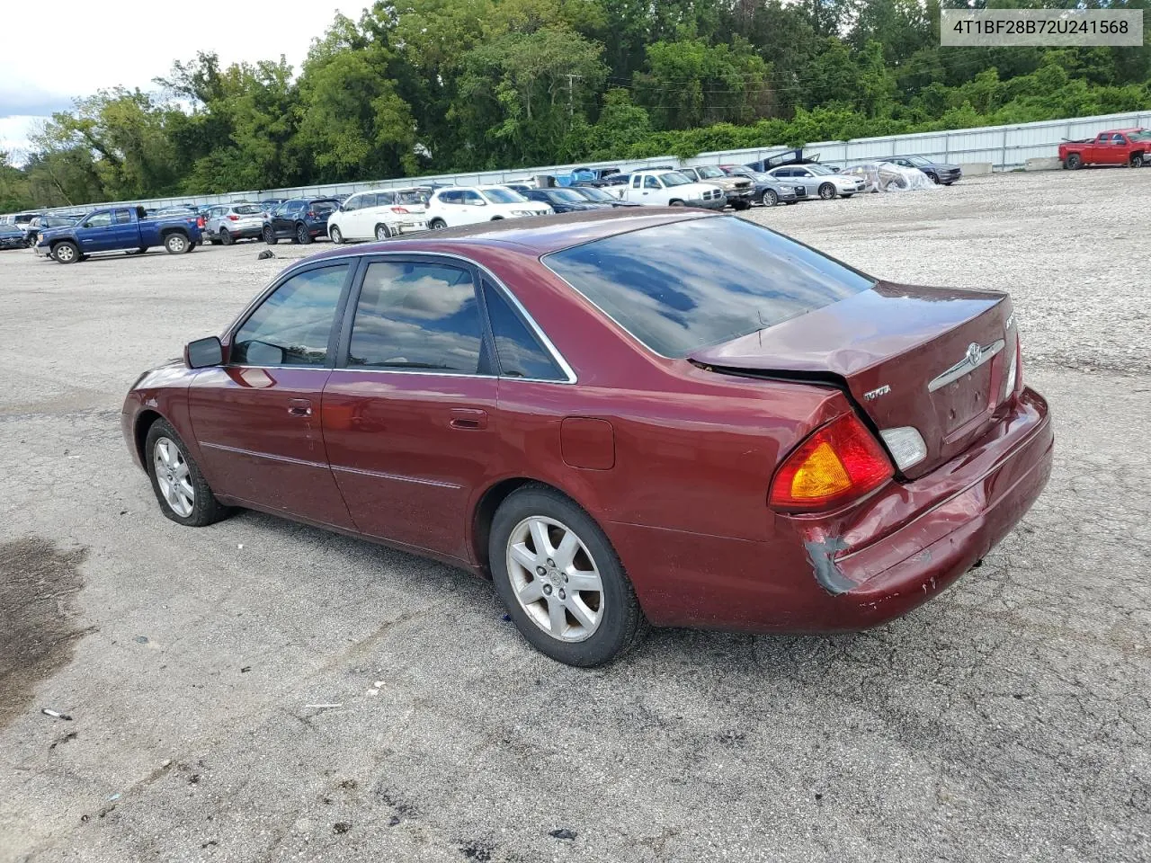 2002 Toyota Avalon Xl VIN: 4T1BF28B72U241568 Lot: 66419534