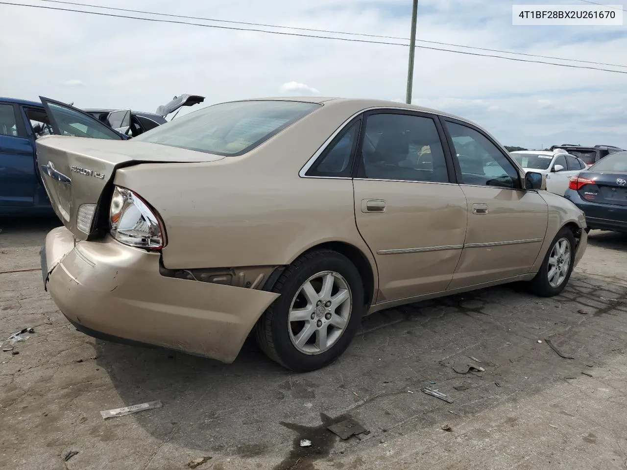 2002 Toyota Avalon Xl VIN: 4T1BF28BX2U261670 Lot: 67202904