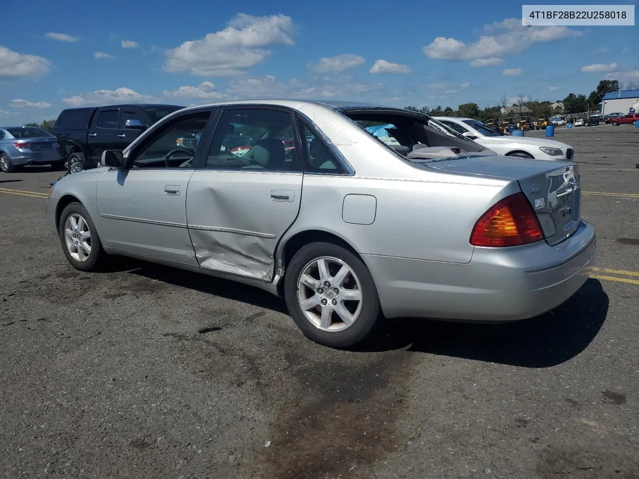 2002 Toyota Avalon Xl VIN: 4T1BF28B22U258018 Lot: 67243274