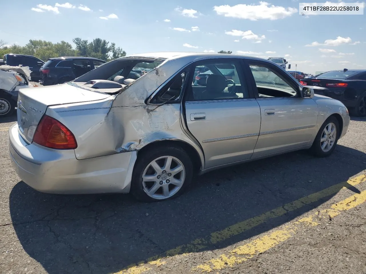 2002 Toyota Avalon Xl VIN: 4T1BF28B22U258018 Lot: 67243274