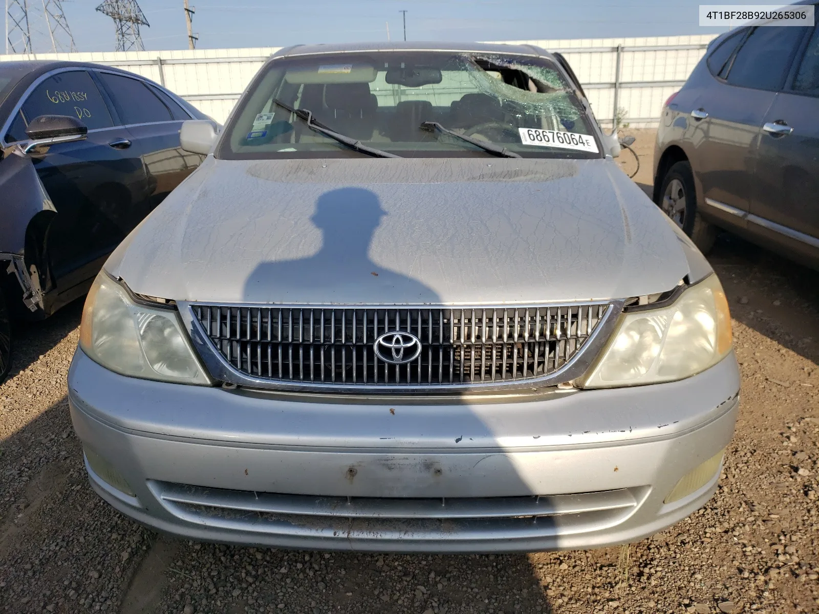 2002 Toyota Avalon Xl VIN: 4T1BF28B92U265306 Lot: 68676064