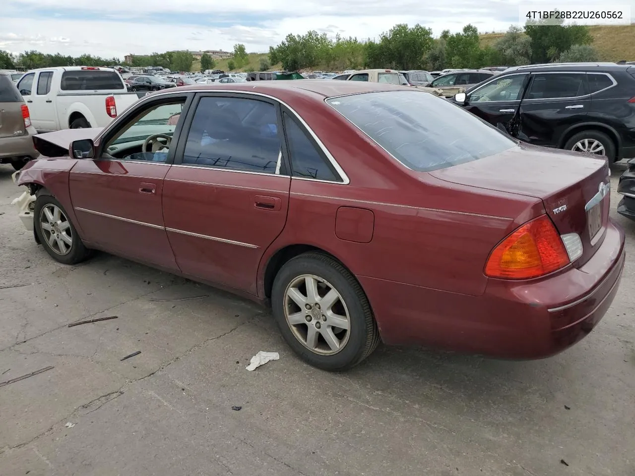 2002 Toyota Avalon Xl VIN: 4T1BF28B22U260562 Lot: 68876764