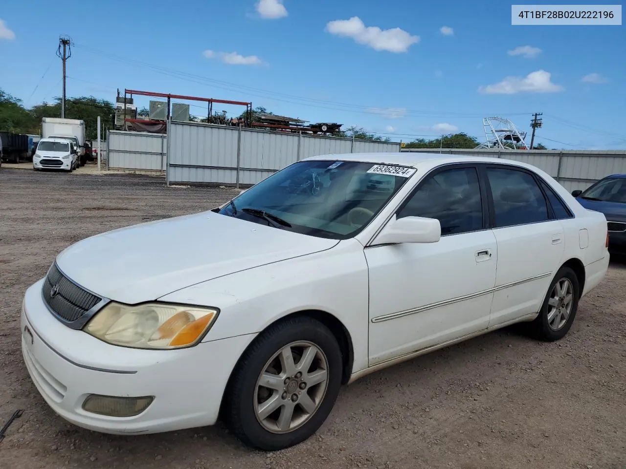 4T1BF28B02U222196 2002 Toyota Avalon Xl