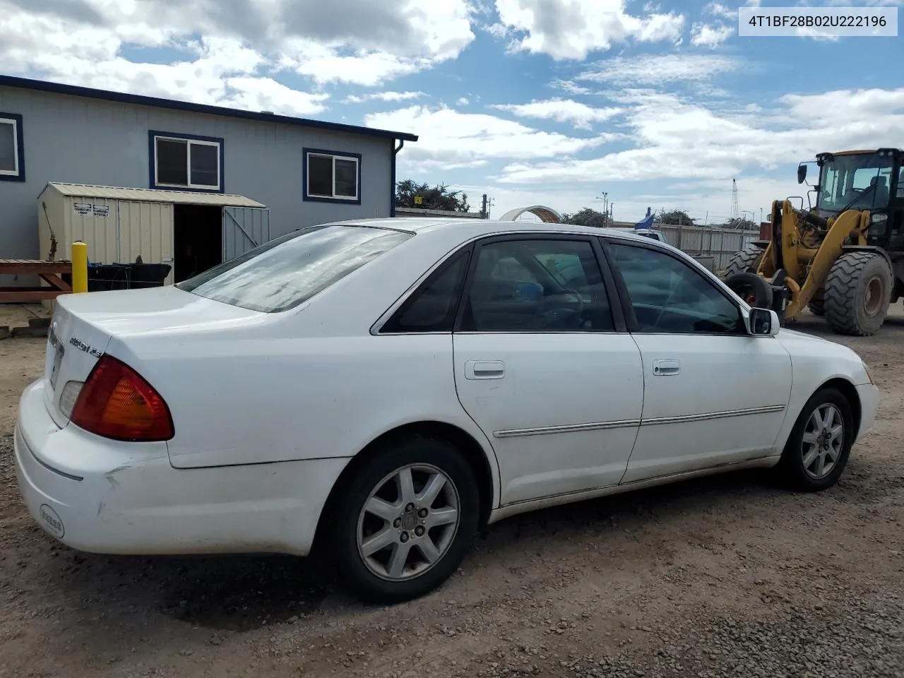 4T1BF28B02U222196 2002 Toyota Avalon Xl