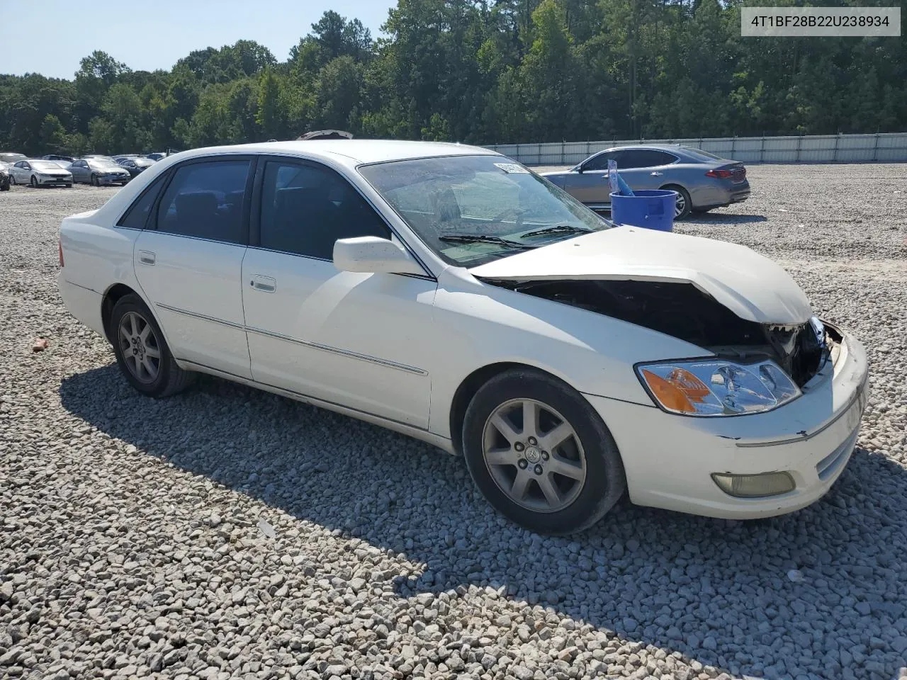 4T1BF28B22U238934 2002 Toyota Avalon Xl