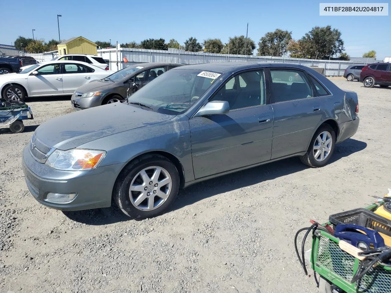 2002 Toyota Avalon Xl VIN: 4T1BF28B42U204817 Lot: 69506564