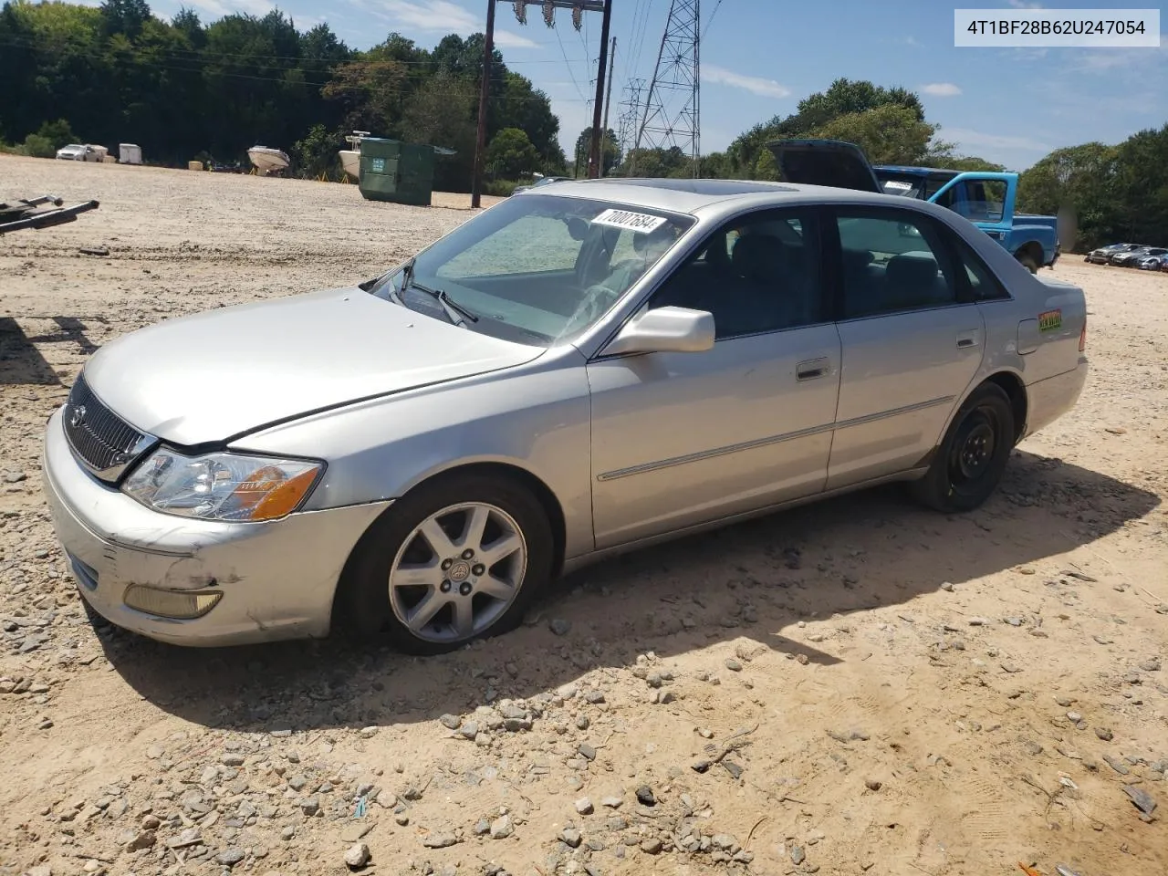 2002 Toyota Avalon Xl VIN: 4T1BF28B62U247054 Lot: 70007684