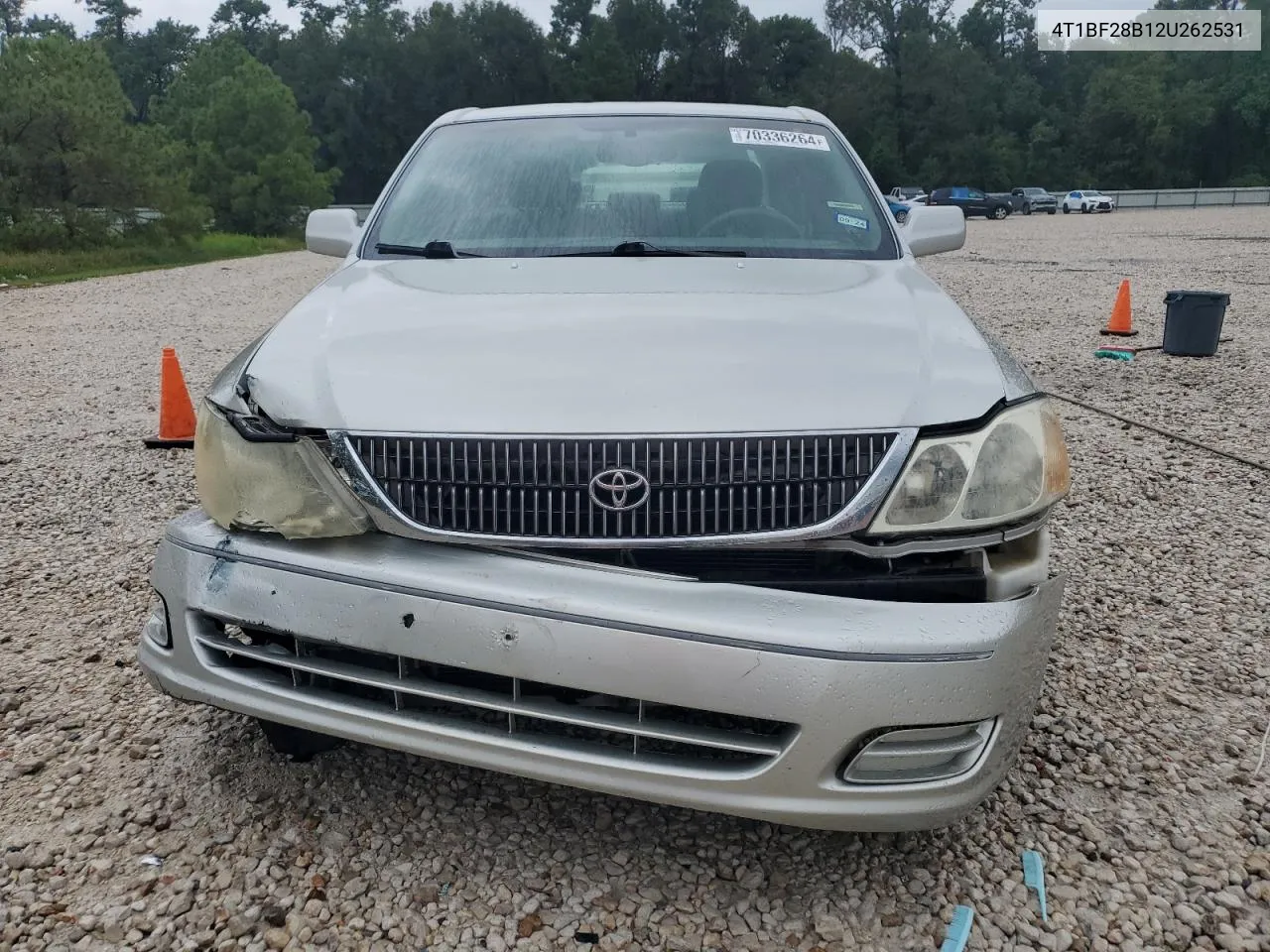 2002 Toyota Avalon Xl VIN: 4T1BF28B12U262531 Lot: 70336264