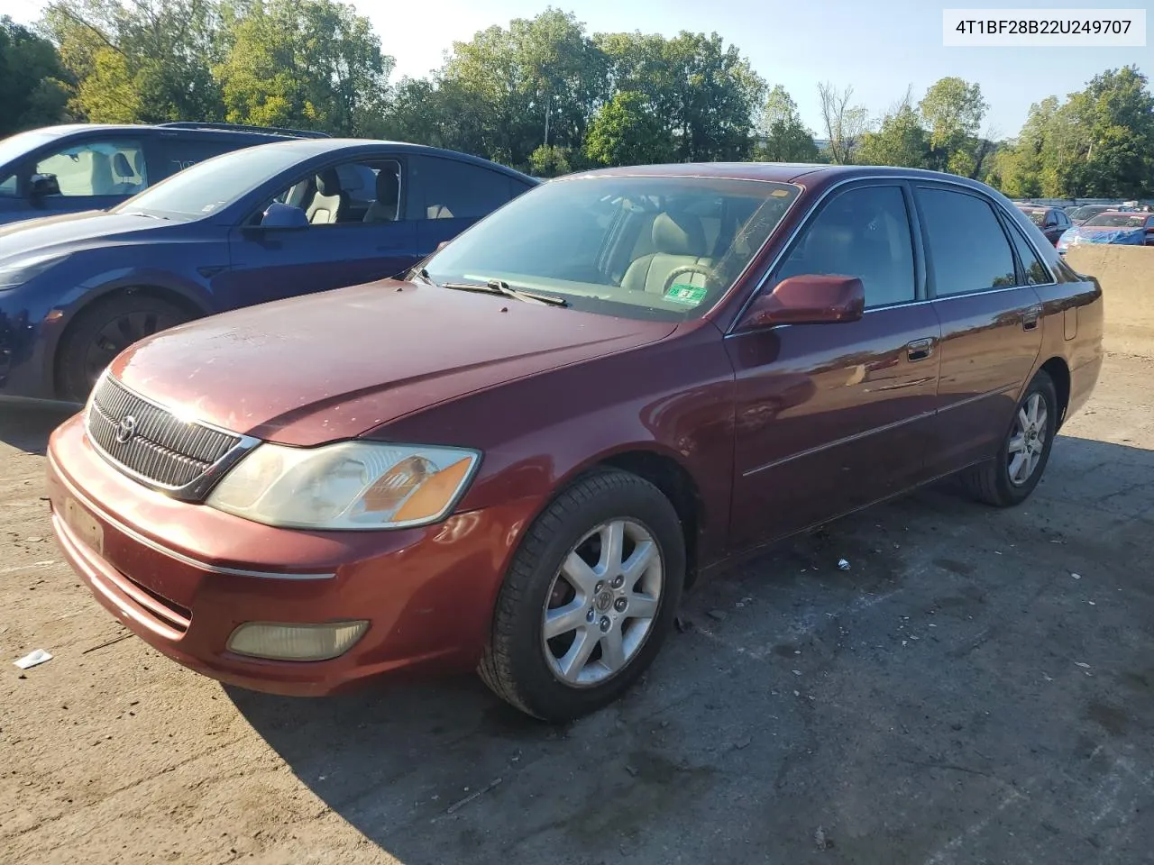 2002 Toyota Avalon Xl VIN: 4T1BF28B22U249707 Lot: 70404564