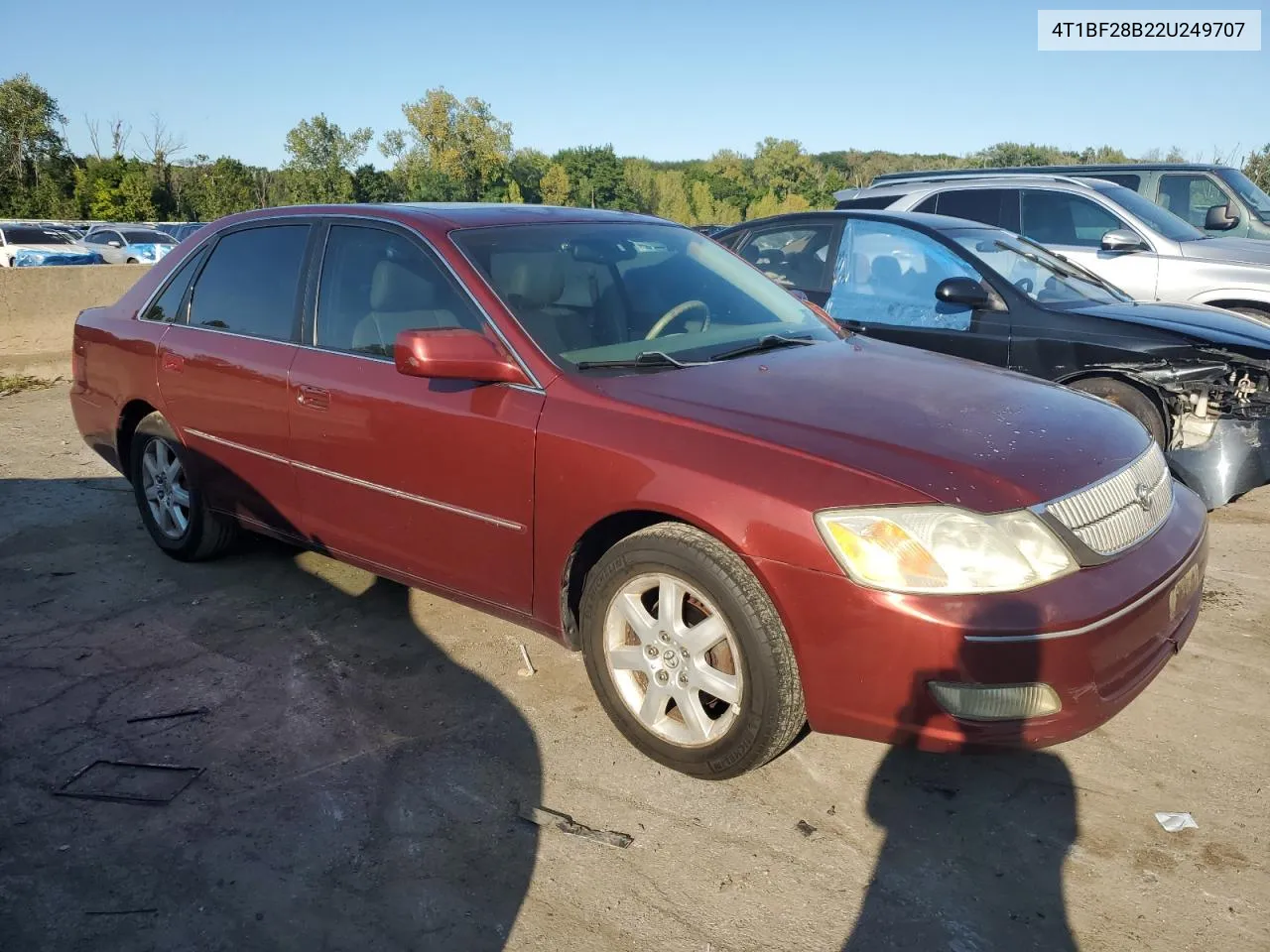 2002 Toyota Avalon Xl VIN: 4T1BF28B22U249707 Lot: 70404564