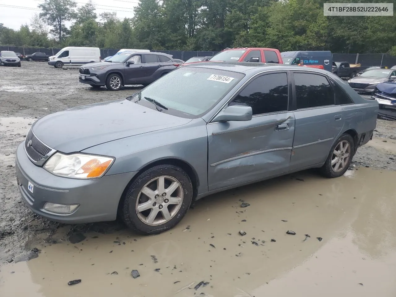 2002 Toyota Avalon Xl VIN: 4T1BF28B52U222646 Lot: 71786154