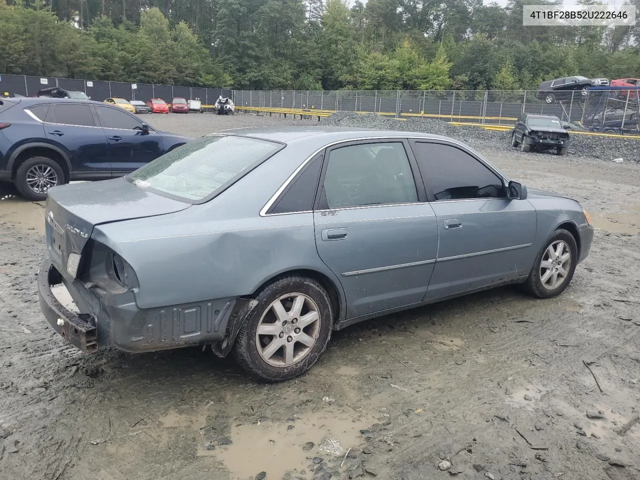 2002 Toyota Avalon Xl VIN: 4T1BF28B52U222646 Lot: 71786154