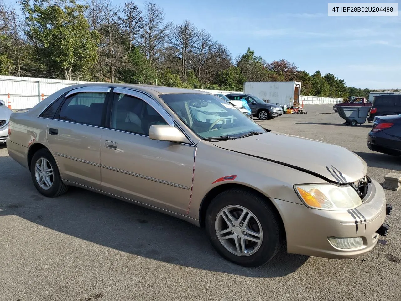 2002 Toyota Avalon Xl VIN: 4T1BF28B02U204488 Lot: 72077844