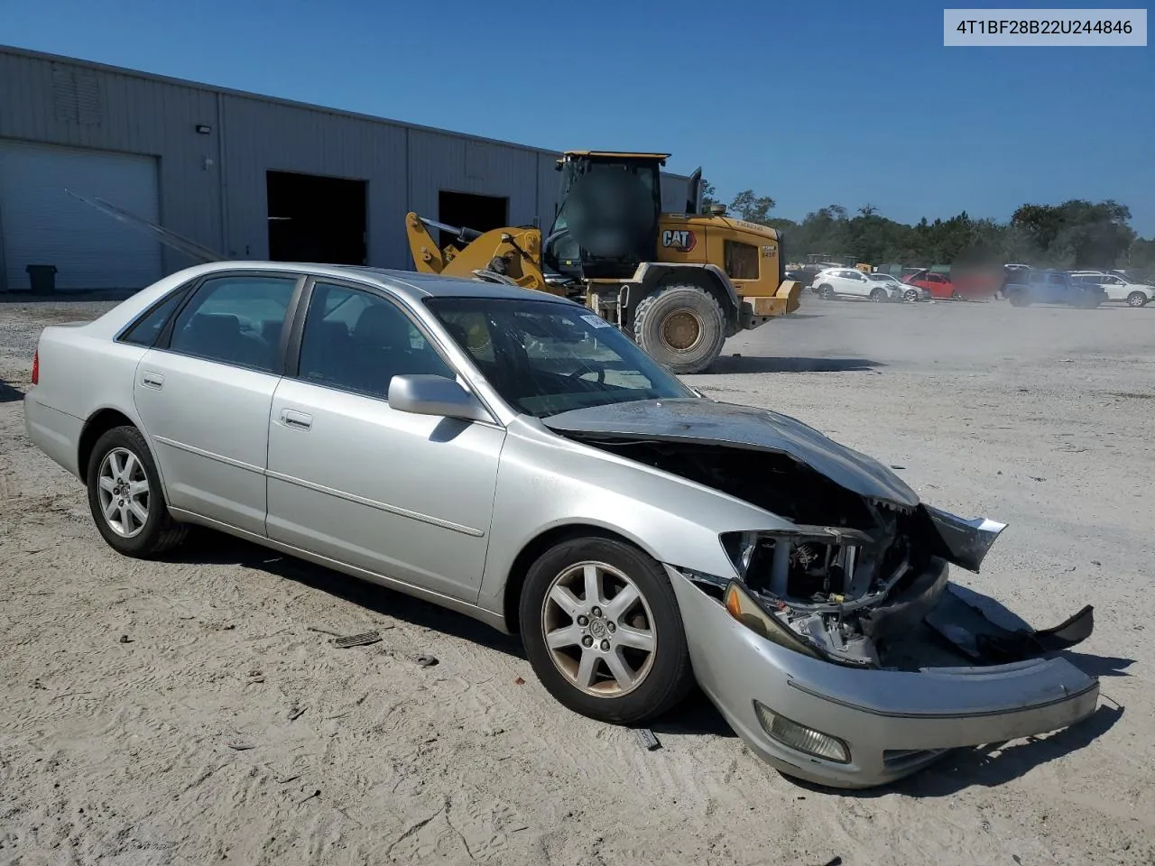 2002 Toyota Avalon Xl VIN: 4T1BF28B22U244846 Lot: 72425144