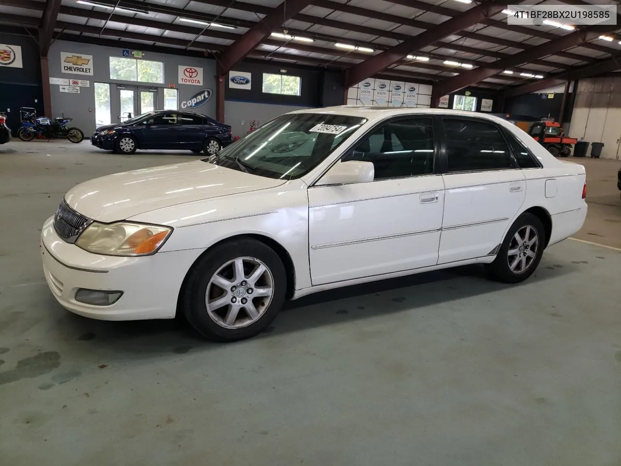 2002 Toyota Avalon Xl VIN: 4T1BF28BX2U198585 Lot: 73094754