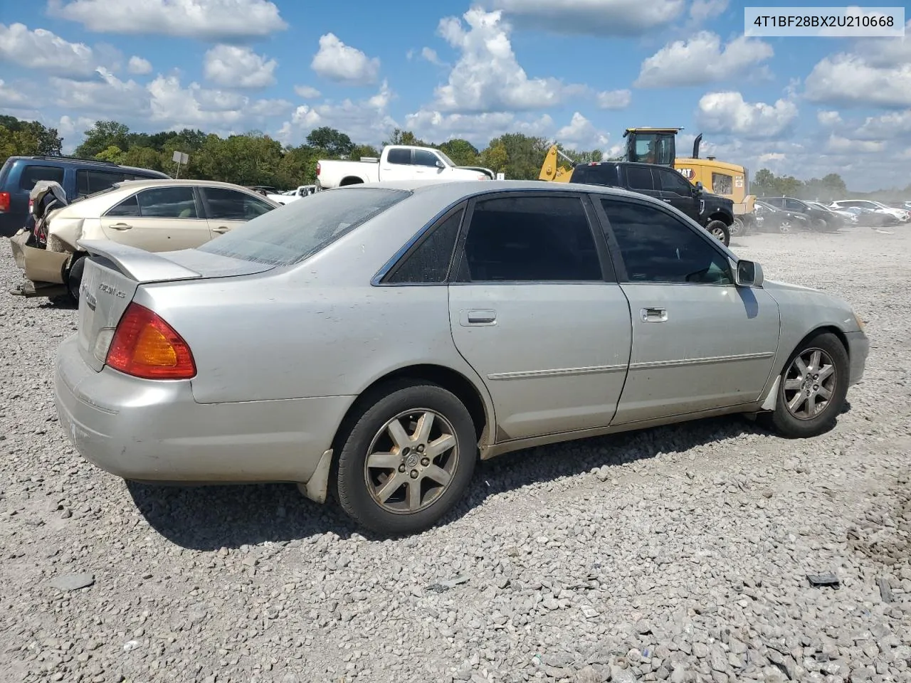 2002 Toyota Avalon Xl VIN: 4T1BF28BX2U210668 Lot: 73408774