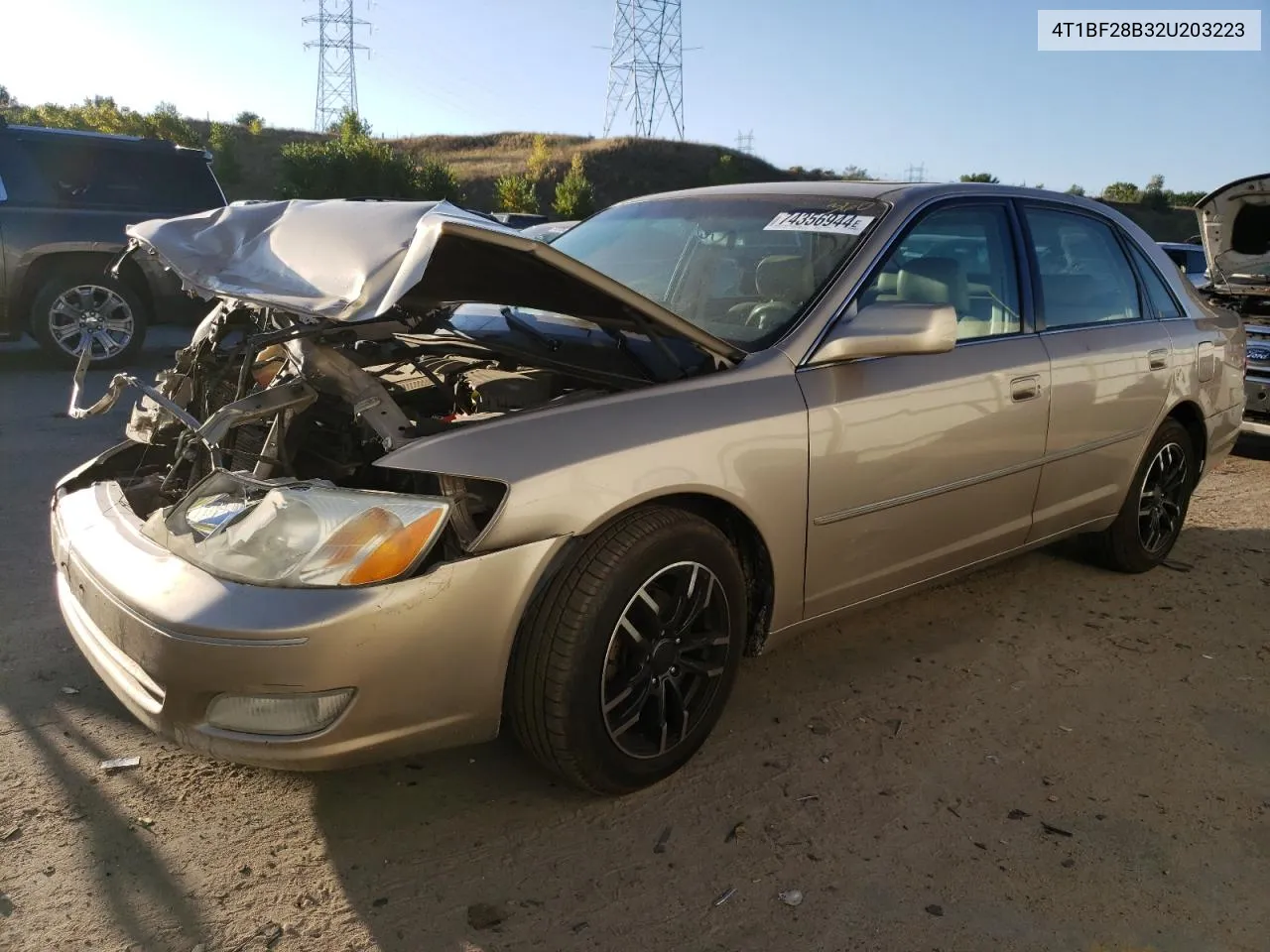 2002 Toyota Avalon Xl VIN: 4T1BF28B32U203223 Lot: 74356944