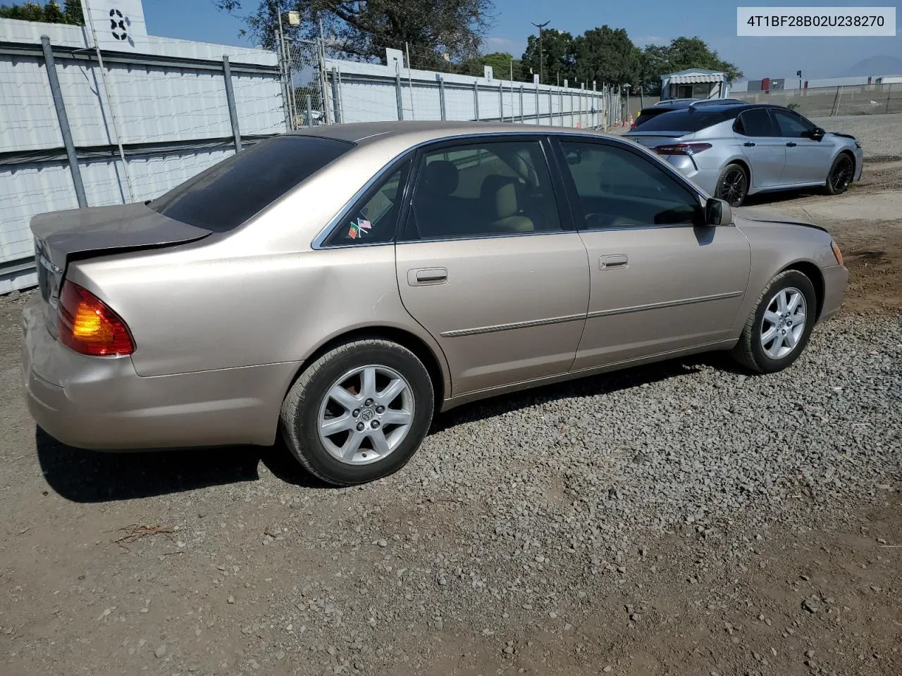 2002 Toyota Avalon Xl VIN: 4T1BF28B02U238270 Lot: 74397614