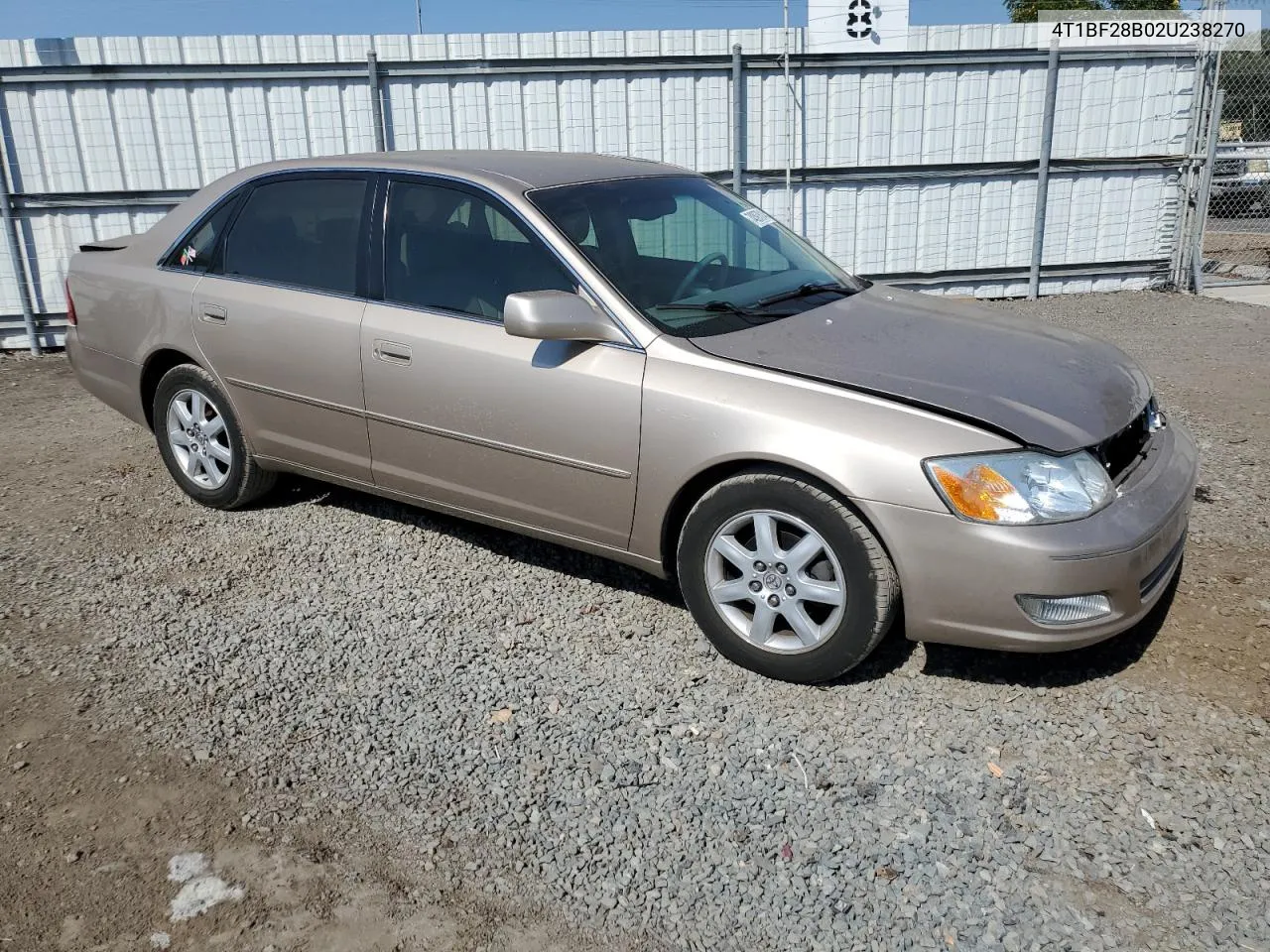 2002 Toyota Avalon Xl VIN: 4T1BF28B02U238270 Lot: 74397614