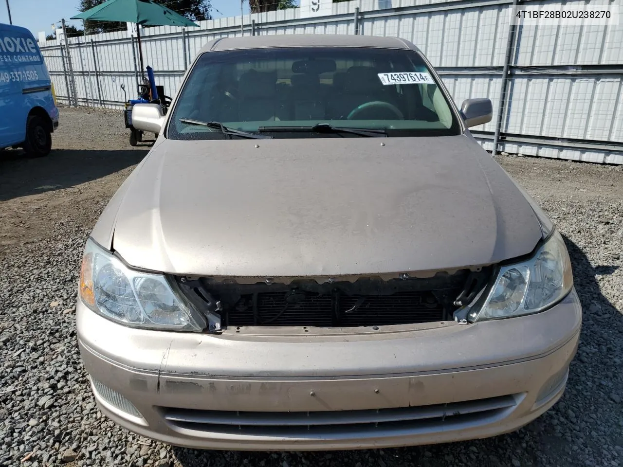 2002 Toyota Avalon Xl VIN: 4T1BF28B02U238270 Lot: 74397614