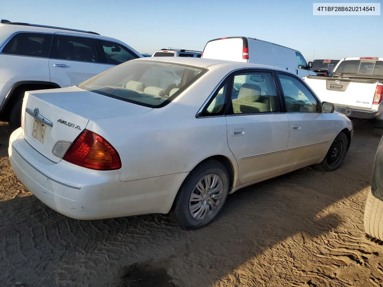 2002 Toyota Avalon Xl VIN: 4T1BF28B62U214541 Lot: 74565454