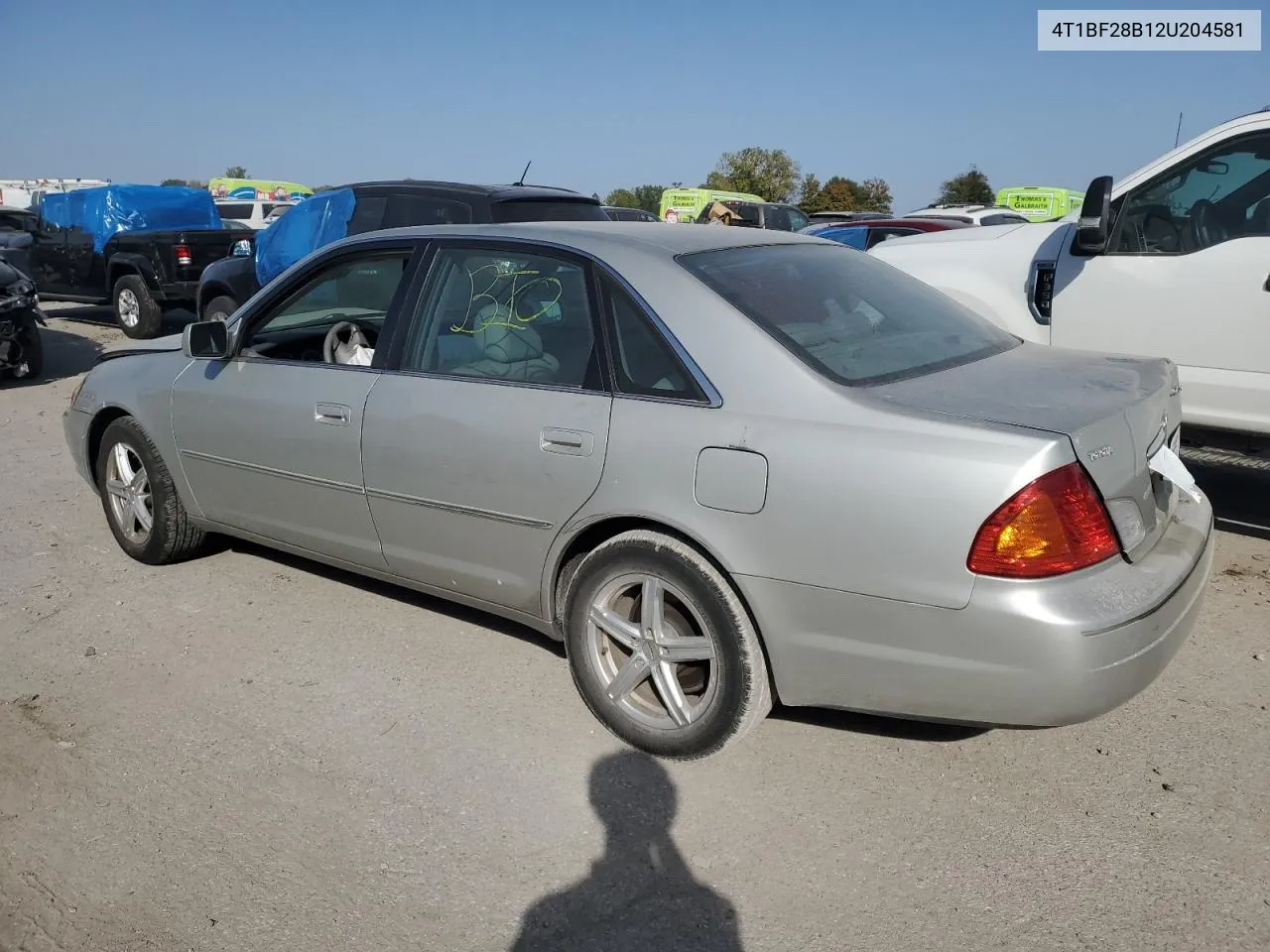 2002 Toyota Avalon Xl VIN: 4T1BF28B12U204581 Lot: 75425344