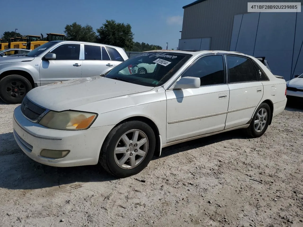 2002 Toyota Avalon Xl VIN: 4T1BF28B92U239885 Lot: 76189244