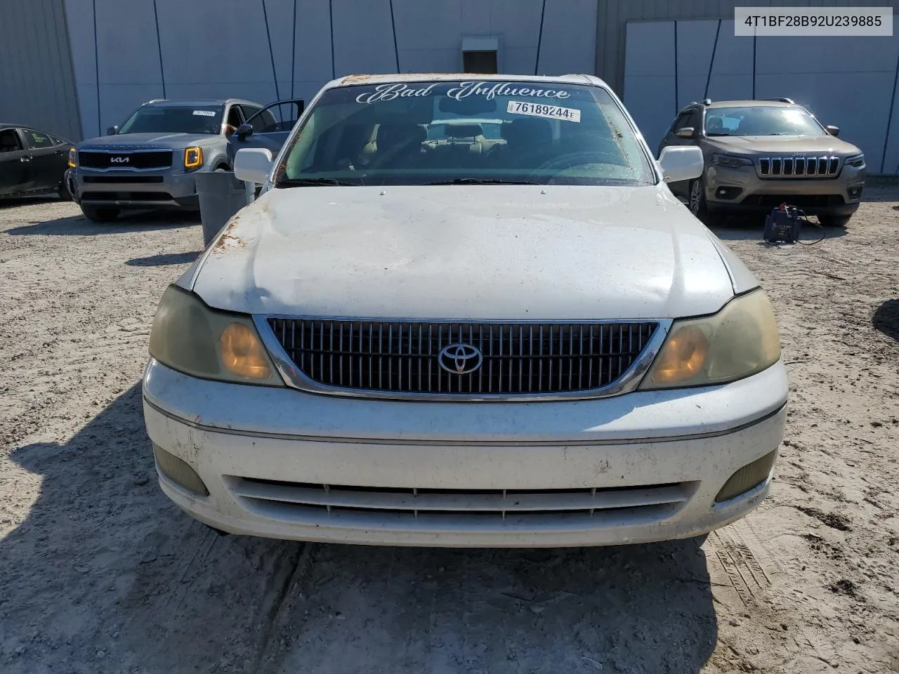 2002 Toyota Avalon Xl VIN: 4T1BF28B92U239885 Lot: 76189244