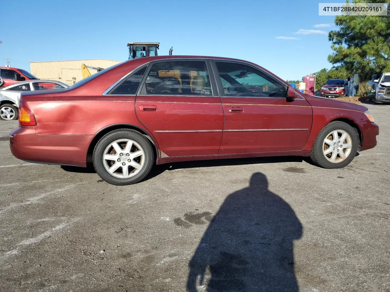 2002 Toyota Avalon Xl VIN: 4T1BF28B42U209161 Lot: 76320064