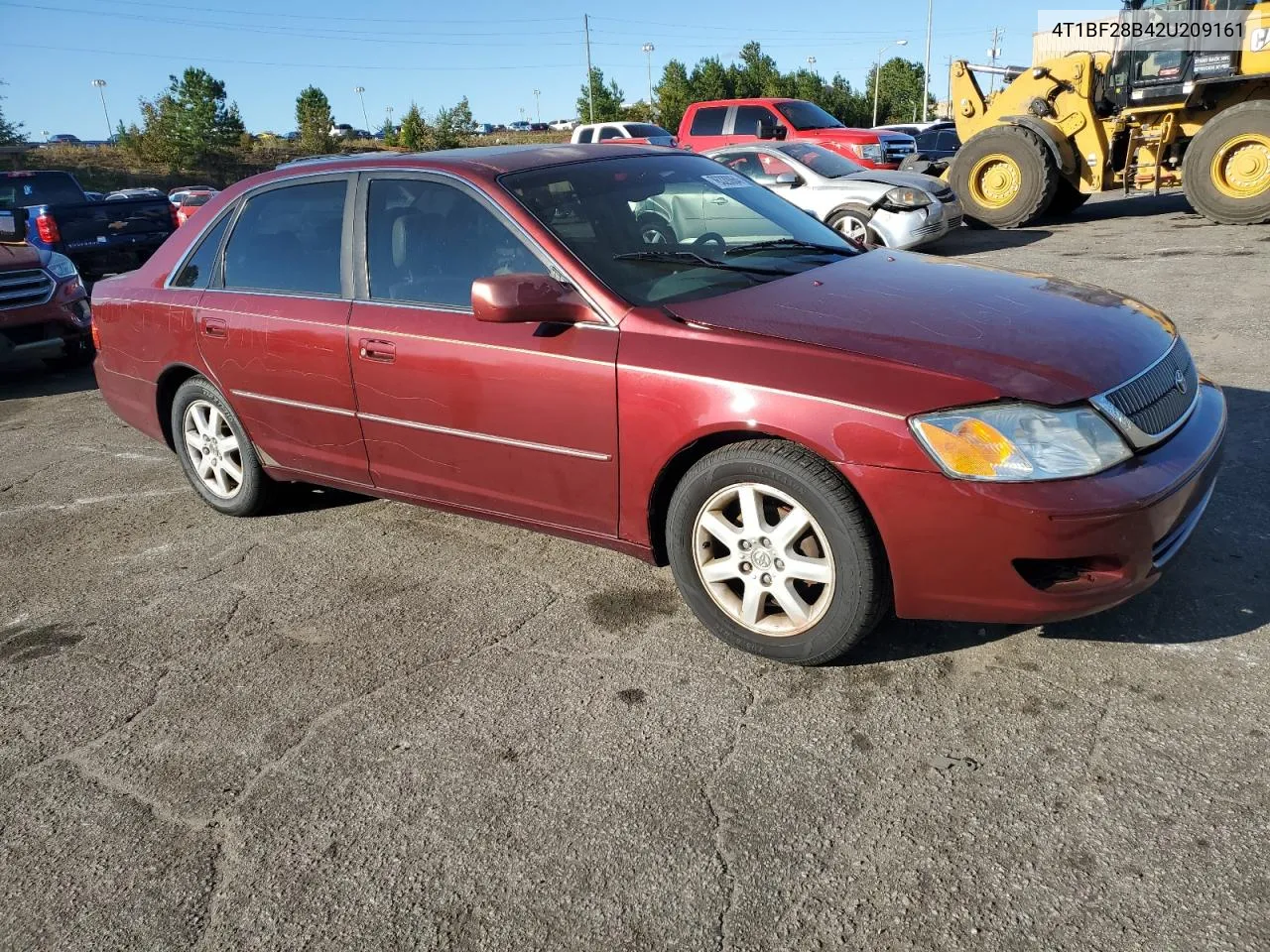 2002 Toyota Avalon Xl VIN: 4T1BF28B42U209161 Lot: 76320064