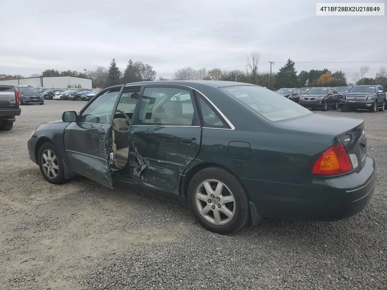 2002 Toyota Avalon Xl VIN: 4T1BF28BX2U218849 Lot: 77189644