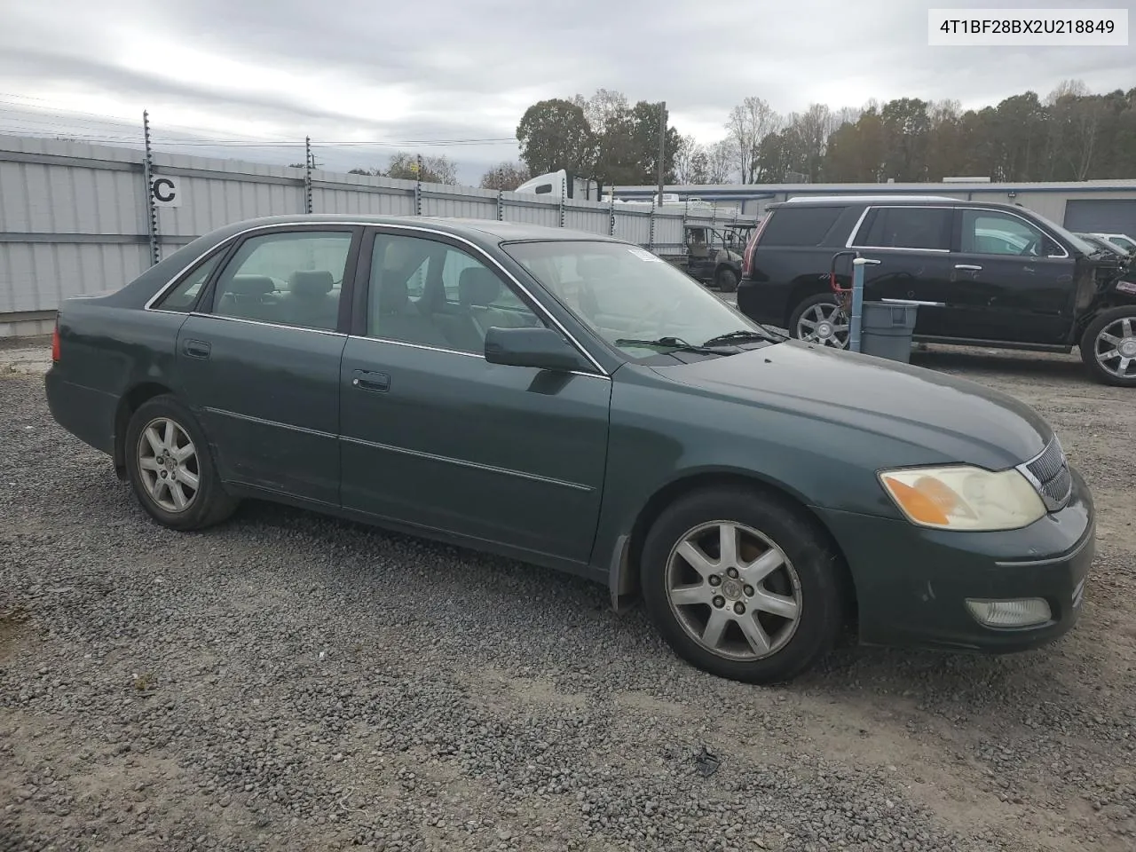 2002 Toyota Avalon Xl VIN: 4T1BF28BX2U218849 Lot: 77189644