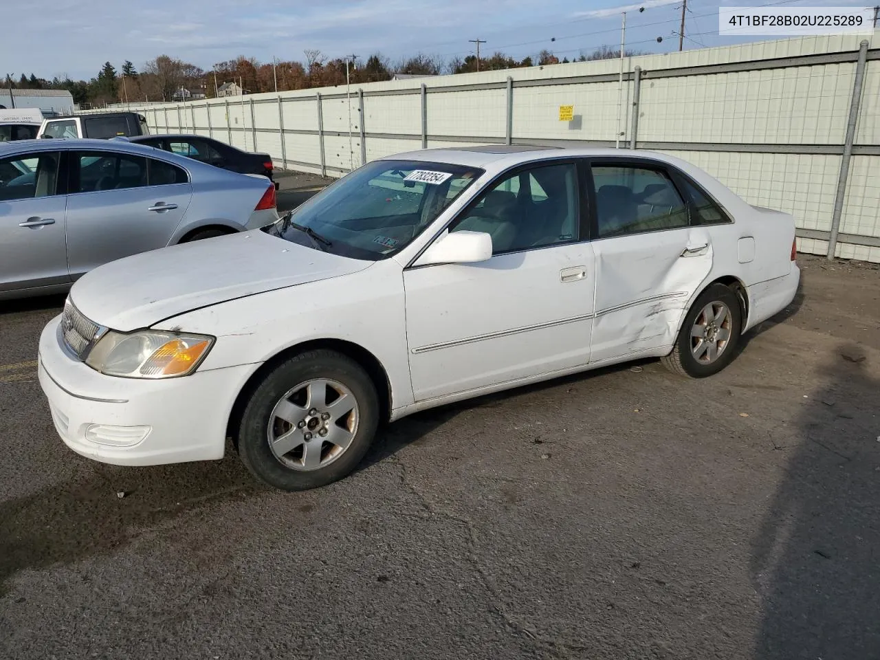 2002 Toyota Avalon Xl VIN: 4T1BF28B02U225289 Lot: 77832354