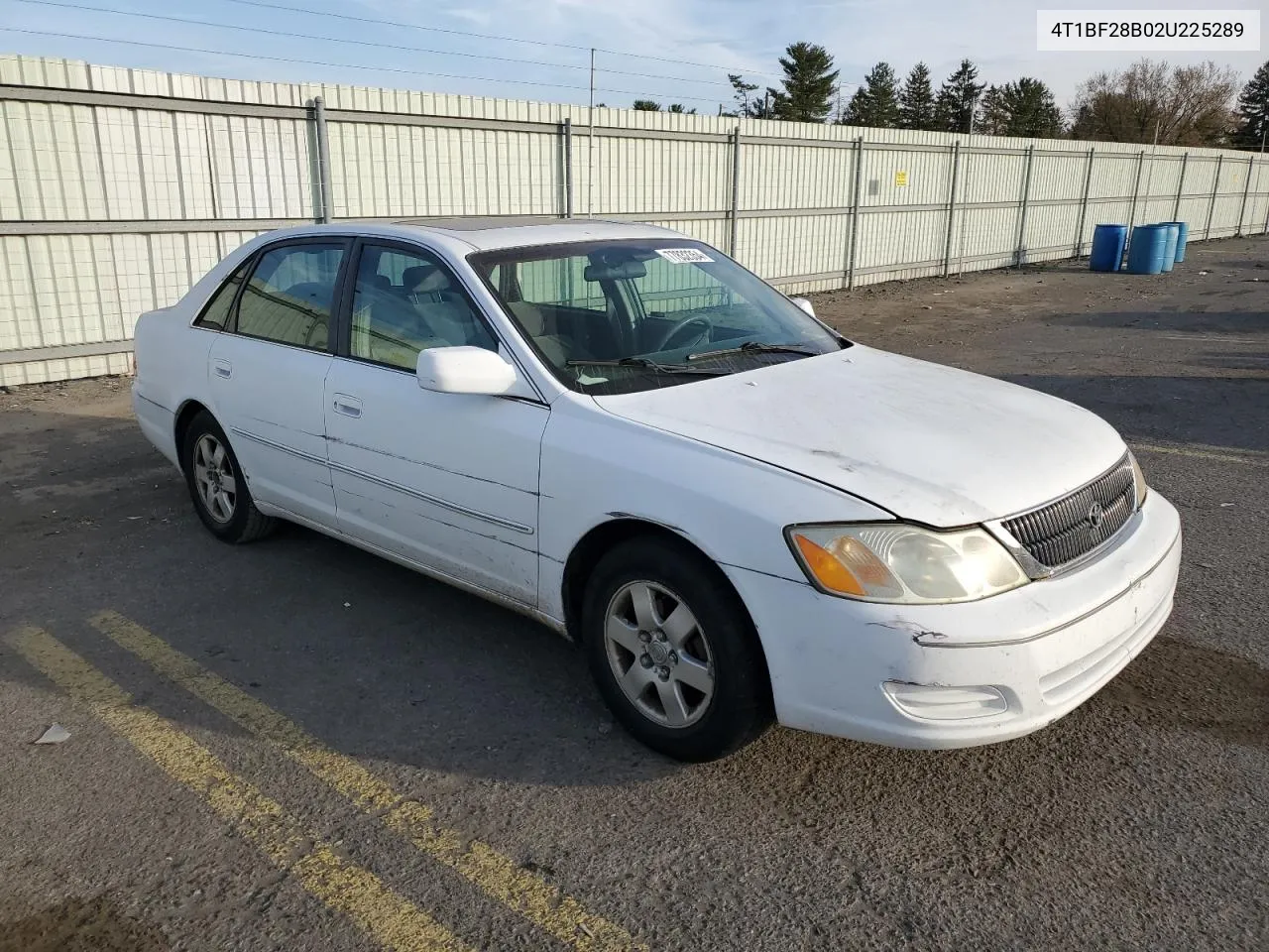 2002 Toyota Avalon Xl VIN: 4T1BF28B02U225289 Lot: 77832354