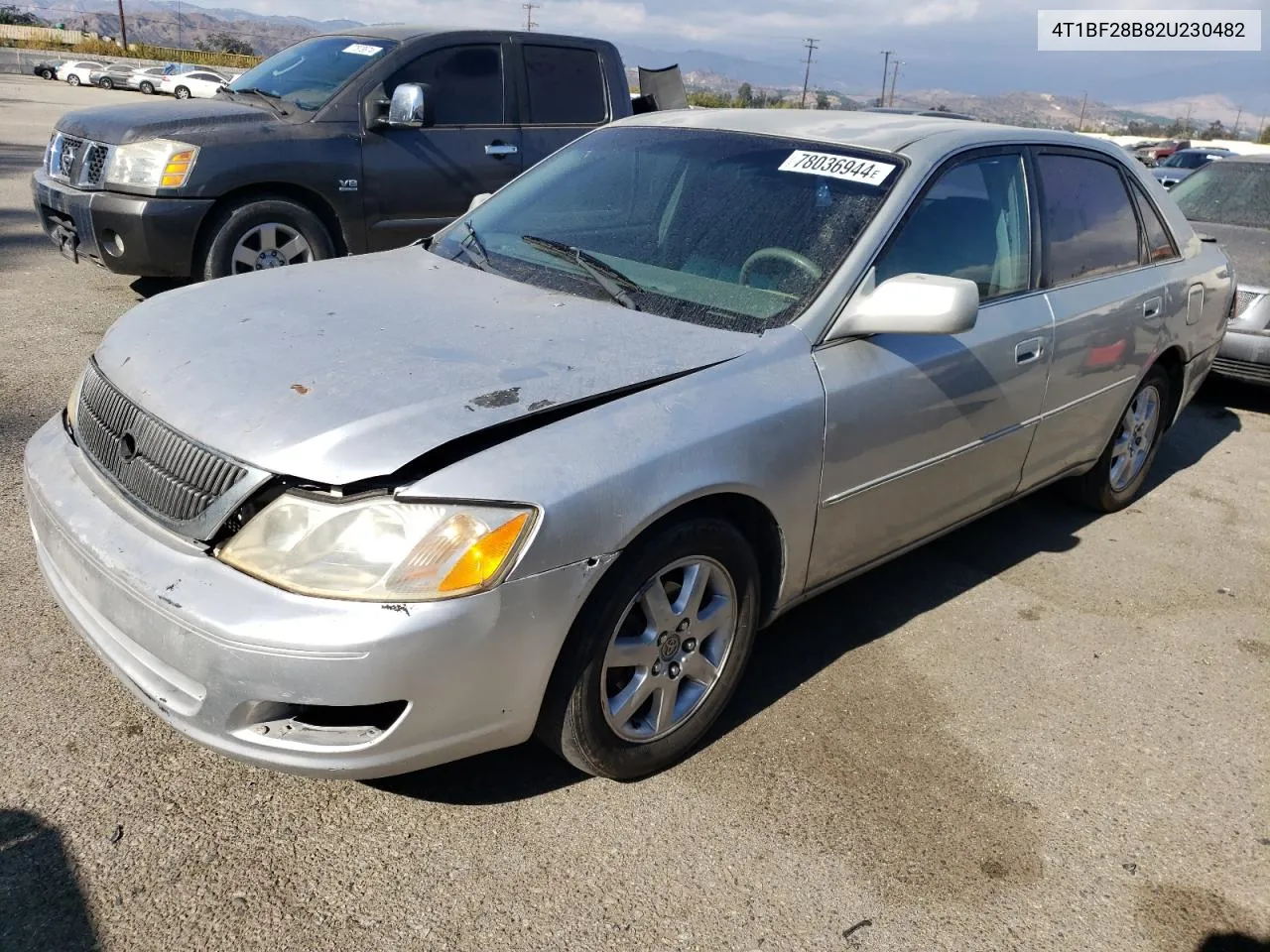 2002 Toyota Avalon Xl VIN: 4T1BF28B82U230482 Lot: 78036944