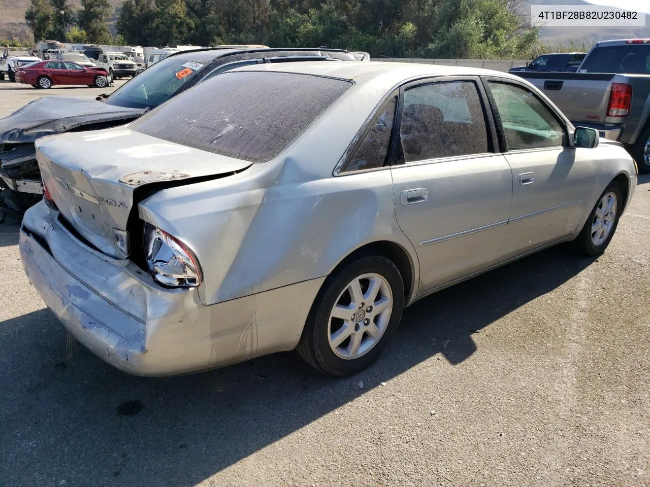 2002 Toyota Avalon Xl VIN: 4T1BF28B82U230482 Lot: 78036944