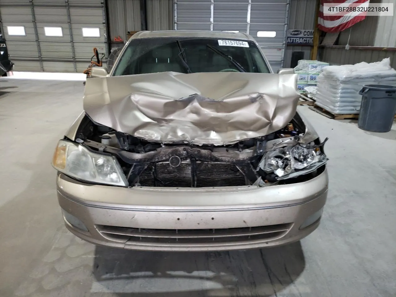 2002 Toyota Avalon Xl VIN: 4T1BF28B32U221804 Lot: 78157694