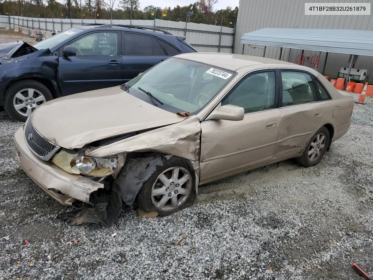 2002 Toyota Avalon Xl VIN: 4T1BF28B32U261879 Lot: 78223744