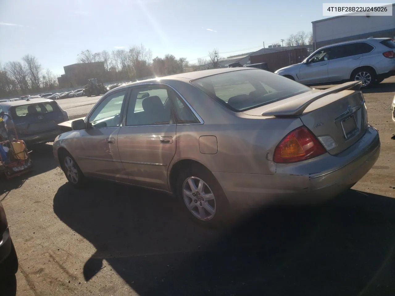 2002 Toyota Avalon Xl VIN: 4T1BF28B22U245026 Lot: 78429254