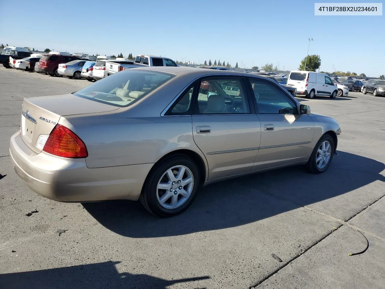 2002 Toyota Avalon Xl VIN: 4T1BF28BX2U234601 Lot: 78443154