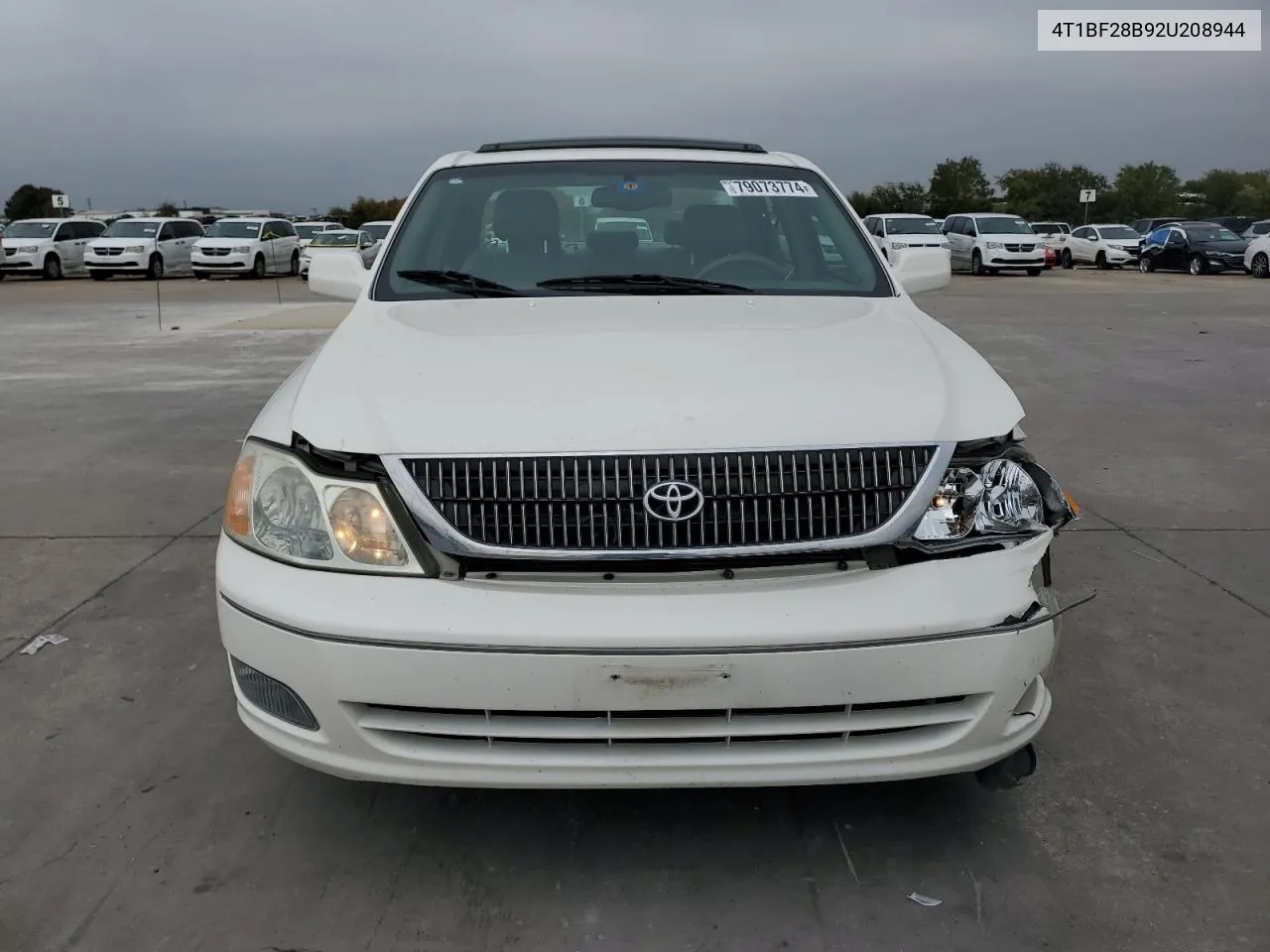 2002 Toyota Avalon Xl VIN: 4T1BF28B92U208944 Lot: 79073774