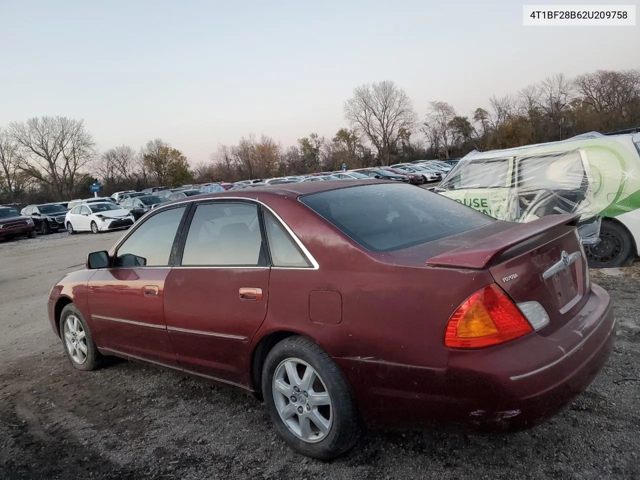 2002 Toyota Avalon Xl VIN: 4T1BF28B62U209758 Lot: 79661224