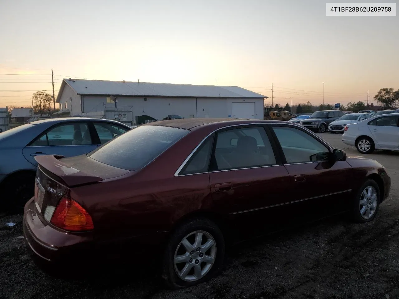 2002 Toyota Avalon Xl VIN: 4T1BF28B62U209758 Lot: 79661224