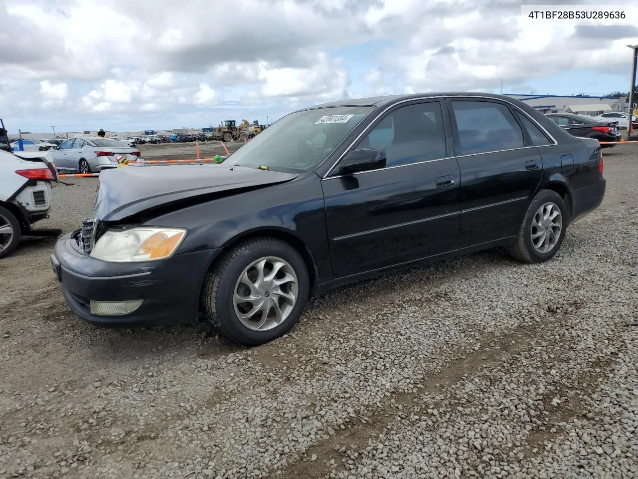 2003 Toyota Avalon Xl VIN: 4T1BF28B53U289636 Lot: 42607384