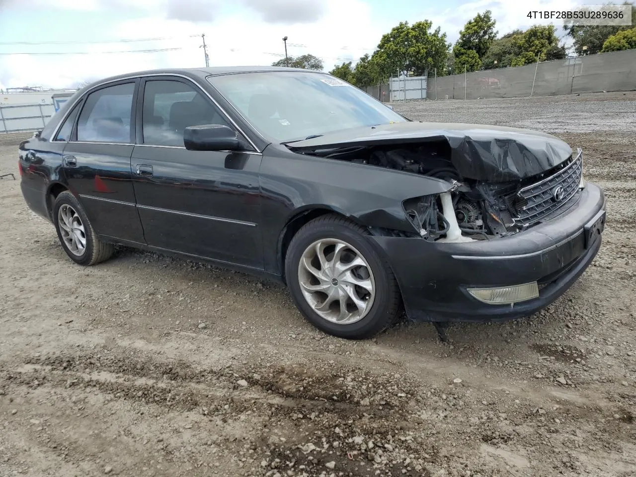 4T1BF28B53U289636 2003 Toyota Avalon Xl