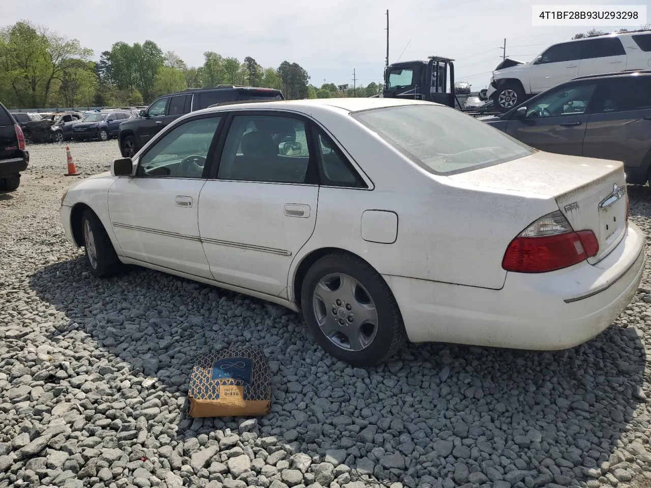 2003 Toyota Avalon Xl VIN: 4T1BF28B93U293298 Lot: 49972594