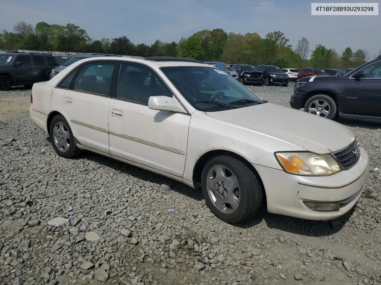 2003 Toyota Avalon Xl VIN: 4T1BF28B93U293298 Lot: 49972594