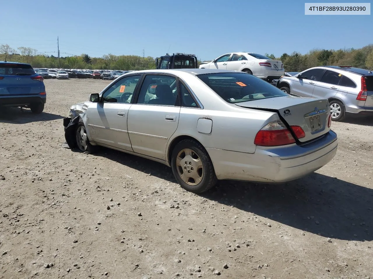 2003 Toyota Avalon Xl VIN: 4T1BF28B93U280390 Lot: 53971664