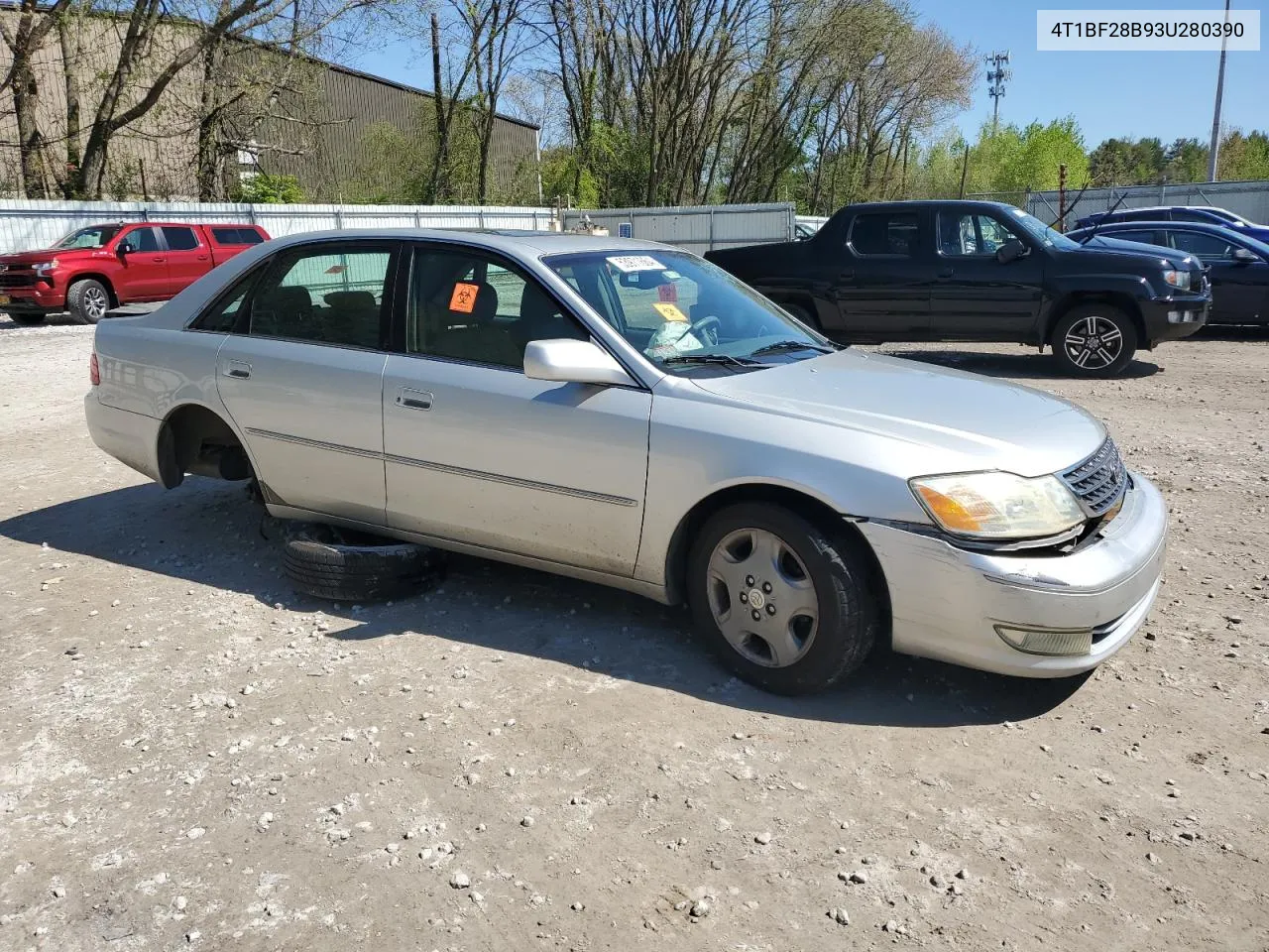 2003 Toyota Avalon Xl VIN: 4T1BF28B93U280390 Lot: 53971664