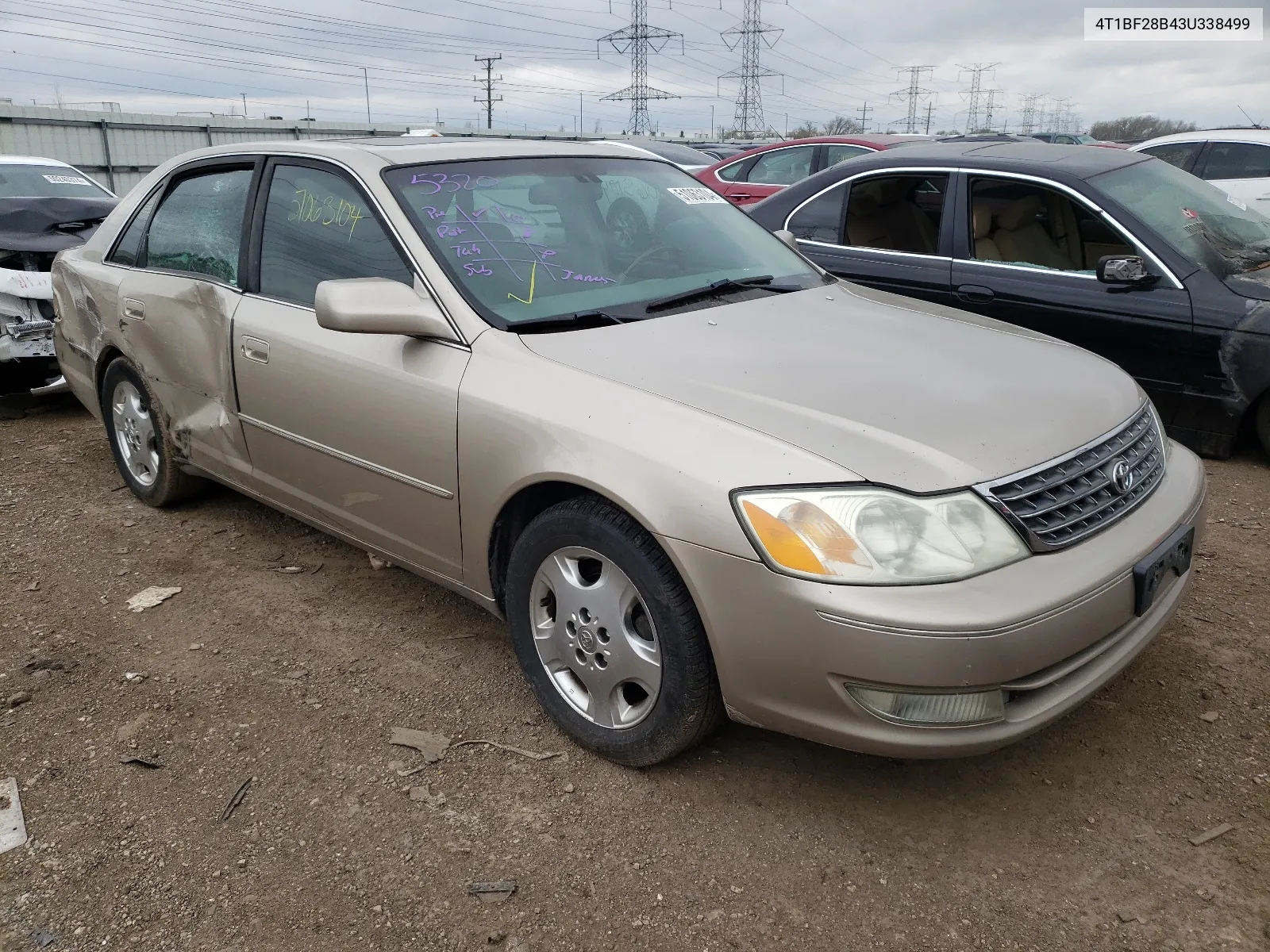 2003 Toyota Avalon Xl VIN: 4T1BF28B43U338499 Lot: 55263644